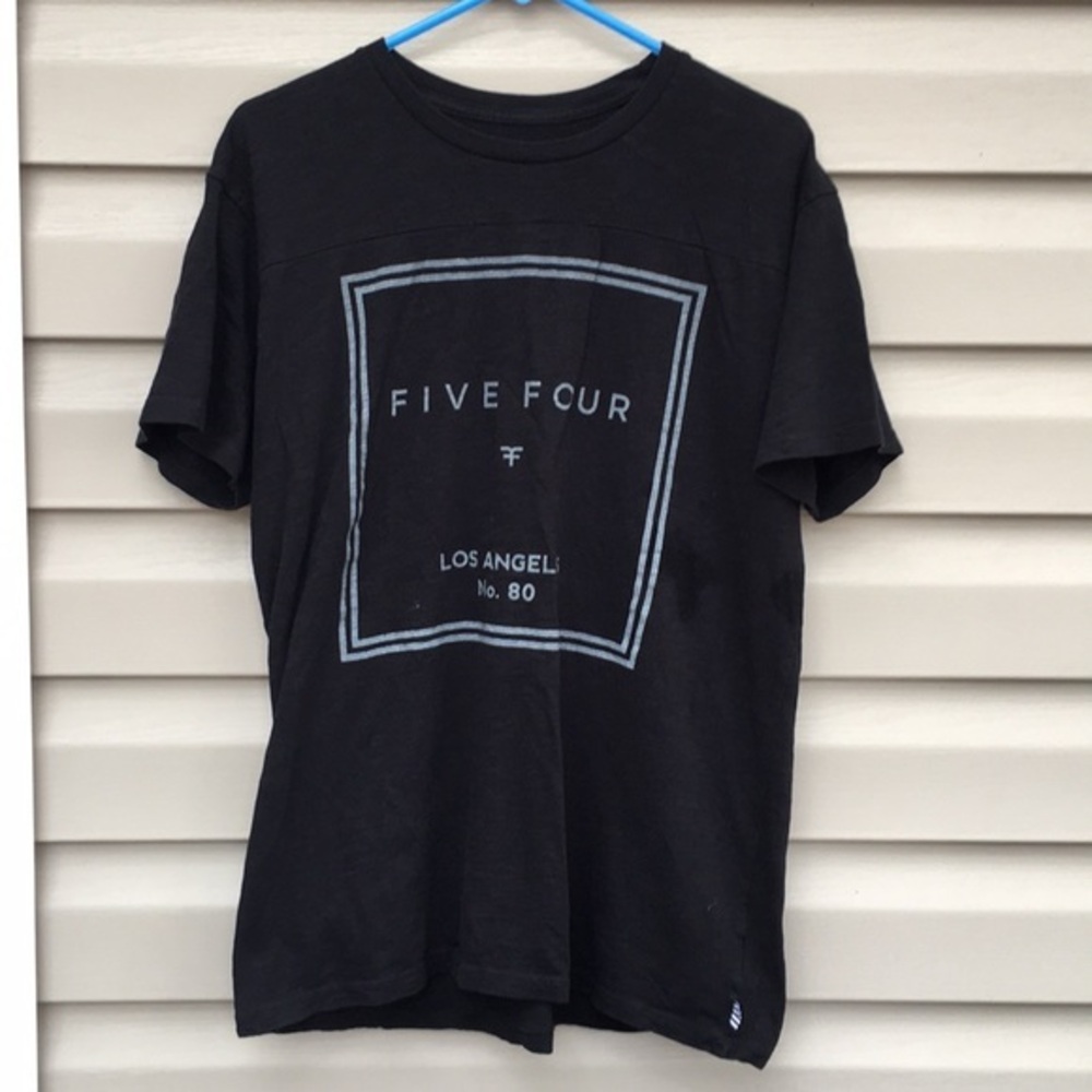 Five Four Los Angeles men’s black short sleeve tee $5/25